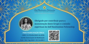 Donativos SRF Grupo de Meditação Vila Madalena